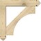 Ekena Millwork Westlake Arts and Crafts Rough Sawn Bracket w/ Offset Brace, Douglas Fir, 6"W x 28"D x 28"H BKT0604X28X28WTL03RDF - alternate 4